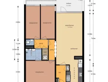 Foto #1 Appartement Bosdreef Leiderdorp