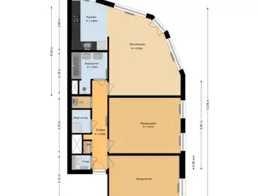 Foto #4 Appartement Valeriusplein Amsterdam