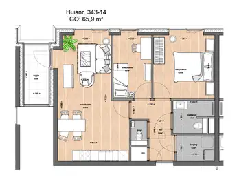 Foto #3 Appartement Heezerweg Eindhoven