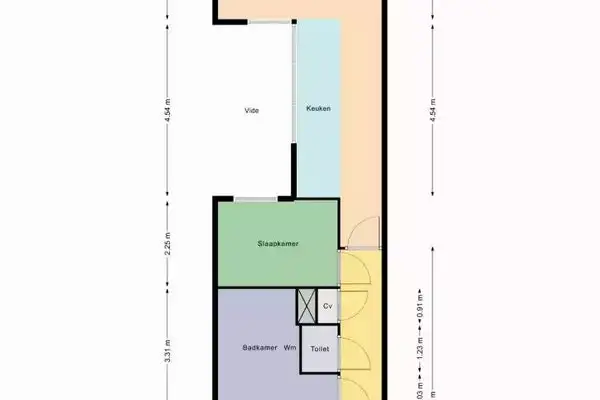 Foto #23 Appartement Vosselmanstraat Apeldoorn