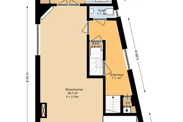 Foto #16 Appartement Teteringsedijk Breda