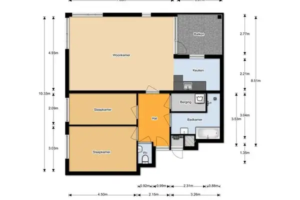 Foto #24 Appartement Olof Palmehof Almere