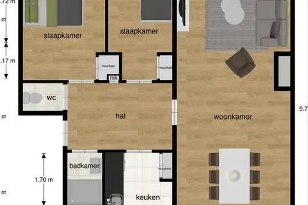 Foto #15 Appartement Nassaulaan Maastricht