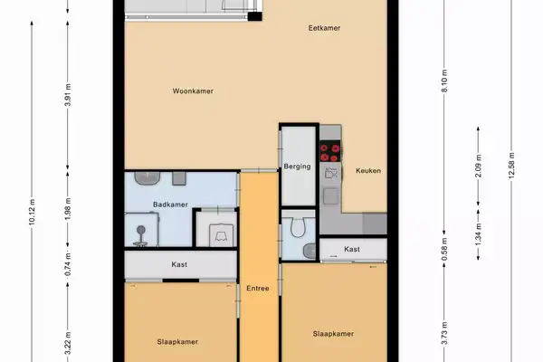 Foto #20 Appartement Onderwijsboulevard Den Bosch