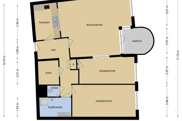 Foto #25 Appartement Oostmaaslaan Rotterdam