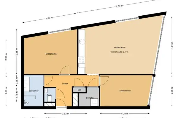 Foto #20 Appartement Wijnbrugstraat Rotterdam