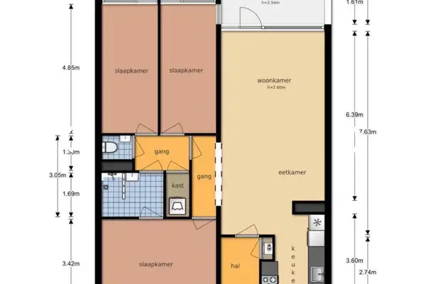 Foto #1 Appartement Bosdreef Leiderdorp