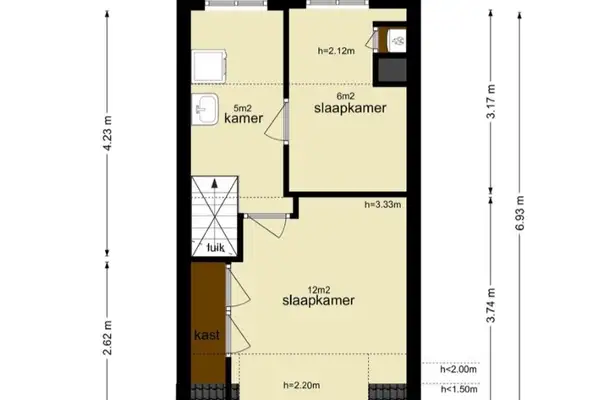 Foto #9 Kamer Van der Mondestraat Utrecht