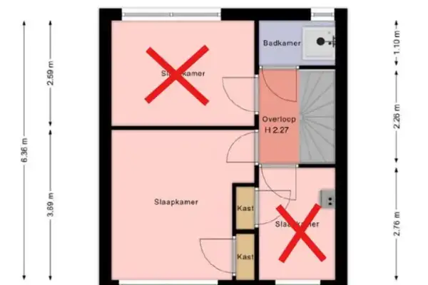 Foto #2 Kamer E. van Drielststraat Emmen