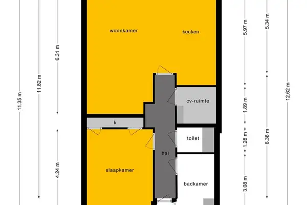 Foto #28 Appartement Kruiskade Rotterdam
