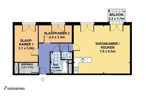 Foto #1 Appartement Heyendaalseweg Nijmegen