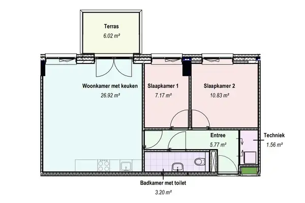 Foto #13 Appartement Waterstraat Velp