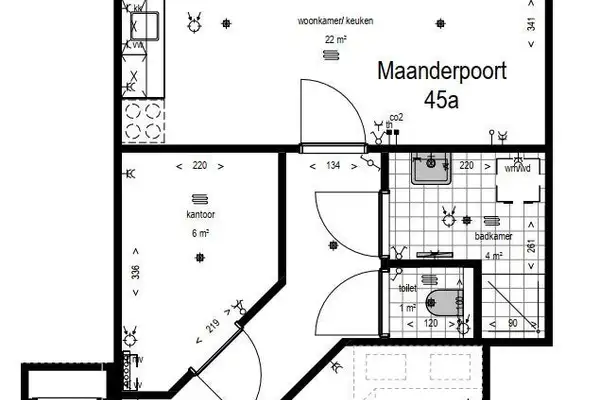 Foto #1 Appartement Maanderpoort Ede