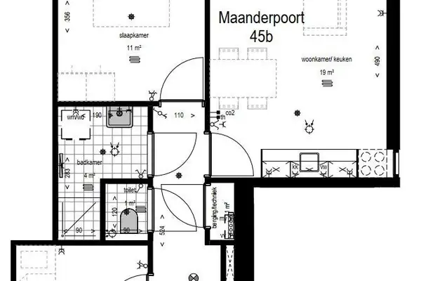 Foto #2 Appartement Maanderpoort Ede