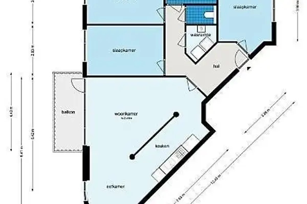 Foto #34 Appartement Catharina Boudewijnshof Amsterdam