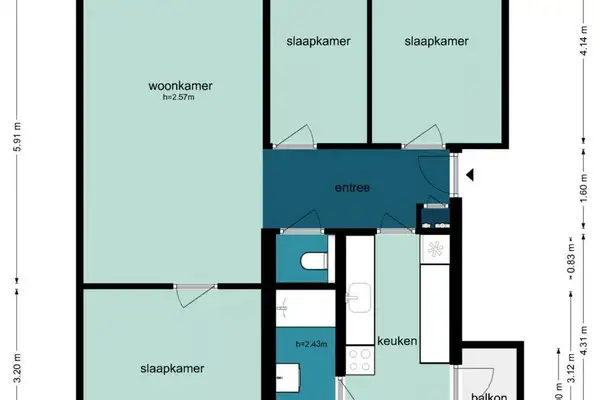 Foto #35 Appartement Savelsbos Amsterdam