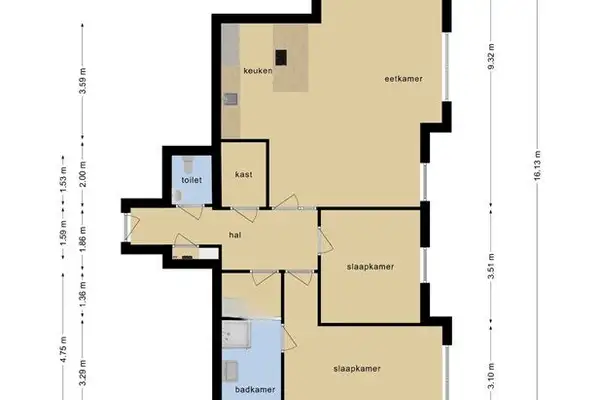 Foto #23 Appartement Botersloot Rotterdam