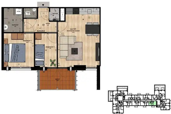 Foto #4 Appartement Koepellaan Zeist