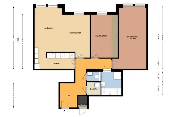 Foto #24 Appartement Botersloot Rotterdam