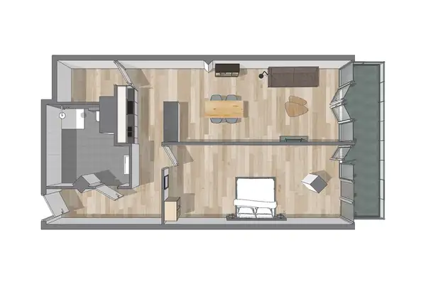 Foto #12 Appartement G.H. Betzweg Rotterdam