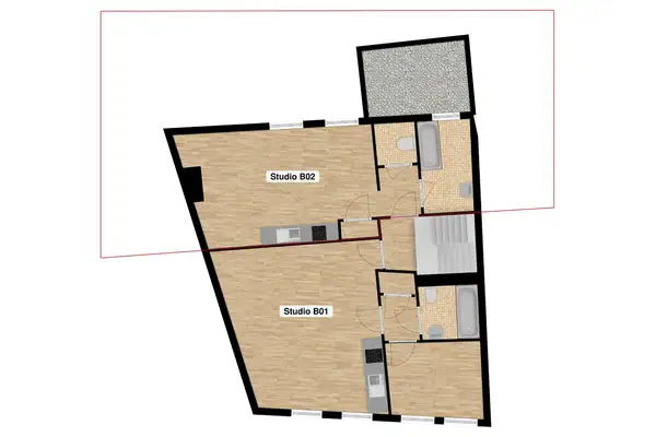 Foto #4 Kamer Keizer Karelplein Maastricht