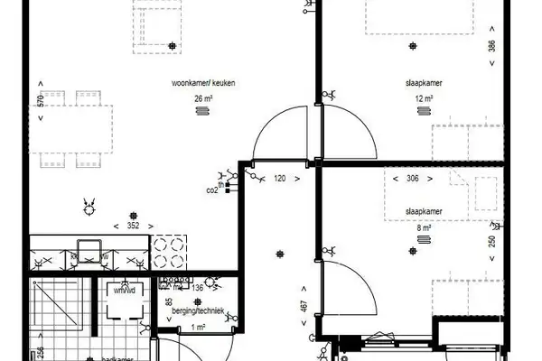 Foto #2 Appartement Maanderpoort Ede