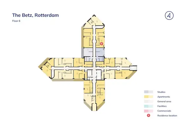 Foto #12 Appartement G.H. Betzweg Rotterdam
