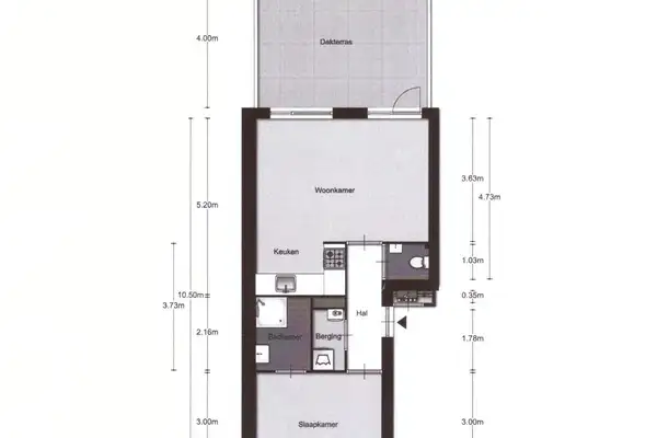Foto #18 Appartement Fortuinstraat Roosendaal
