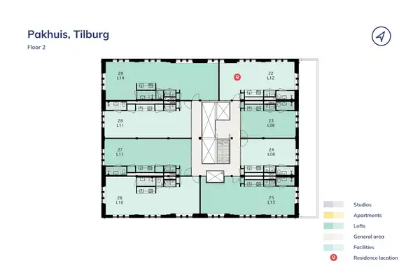 Foto #18 Appartement Broekhovenseweg Tilburg