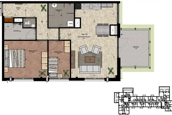 Foto #4 Appartement Koepellaan Zeist