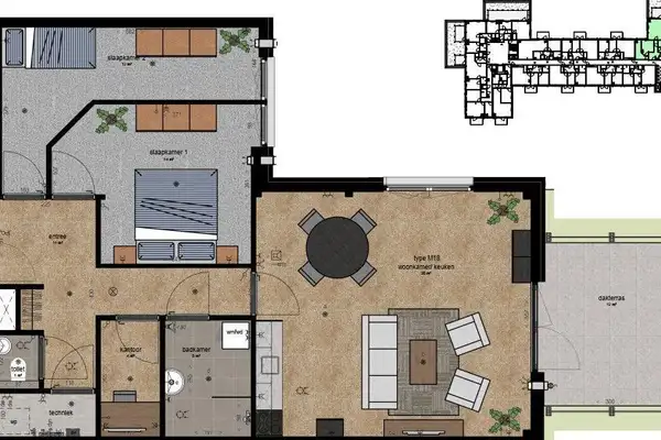 Foto #3 Appartement Koepellaan Zeist