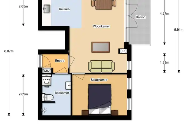 Foto #23 Appartement Adriaen Blockstraat Almere