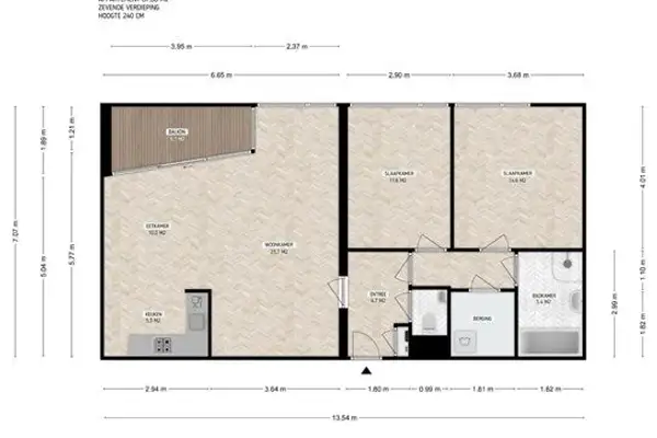 Foto #31 Appartement Jan Pettersonstraat Rotterdam