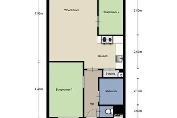 Foto #12 Appartement Erasmusdomein Maastricht