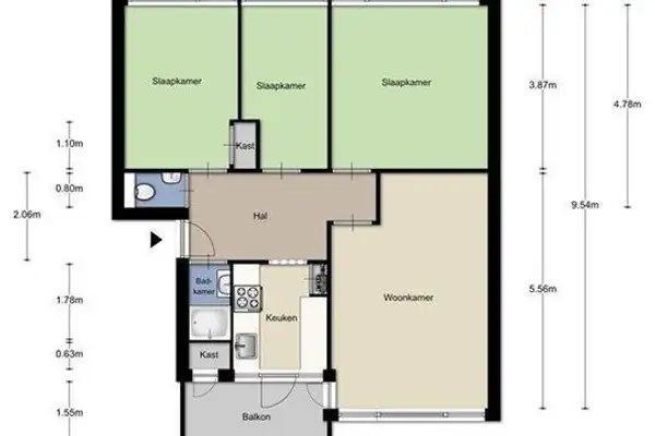 Foto #15 Kamer Nassaulaan Maastricht