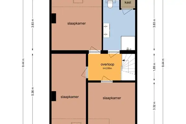 Foto #15 Appartement Zuidsingel Bergen op Zoom