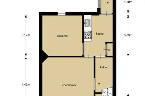 Foto #2 Huurwoning P.C. Hooftstraat Bergen op Zoom