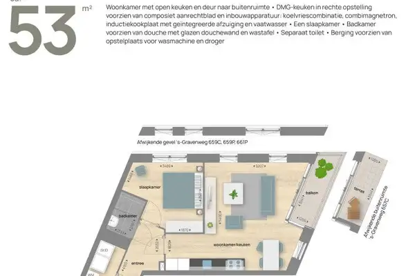 Foto #7 Appartement 's-Gravenweg Rotterdam