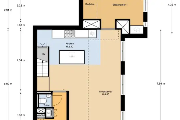 Foto #39 Appartement Krocht Haarlem