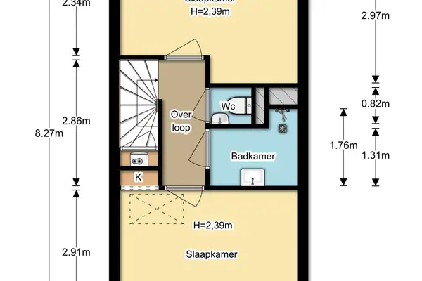 Foto #24 Appartement Nigellestraat Amsterdam