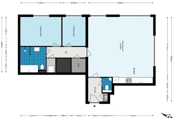 Foto #8 Appartement IJdoornlaan Amsterdam