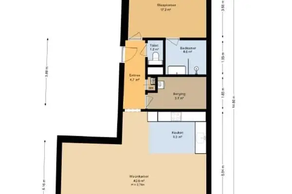 Foto #15 Appartement Akerkhof Groningen