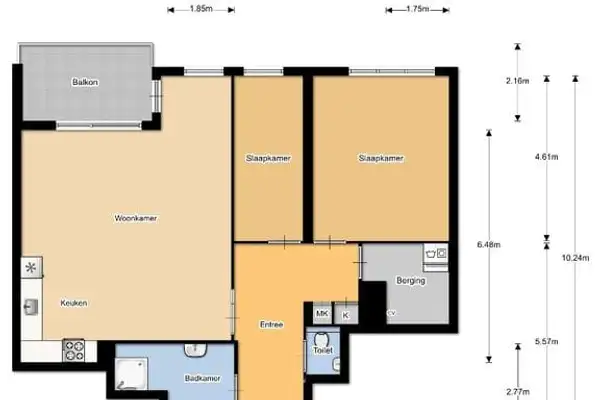 Foto #18 Appartement Grauwaartsingel Utrecht