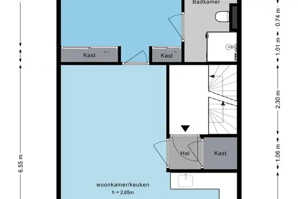 Foto #24 Appartement Elandsgracht Amsterdam