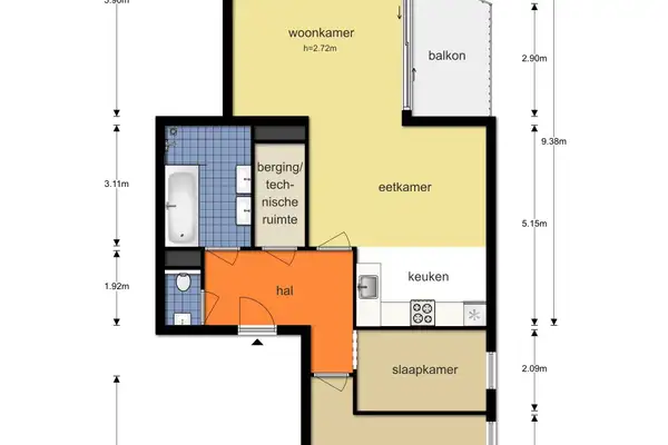 Foto #21 Appartement Narva-eiland Amsterdam