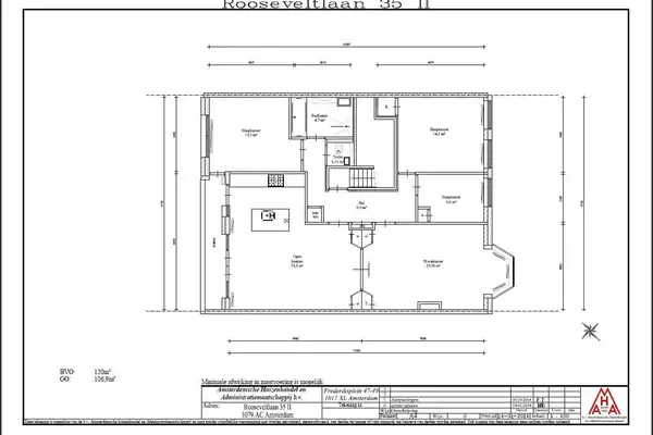 Foto #1 Appartement Rooseveltlaan Amsterdam