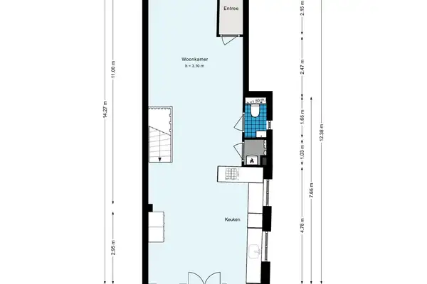 Foto #30 Appartement Singel Amsterdam