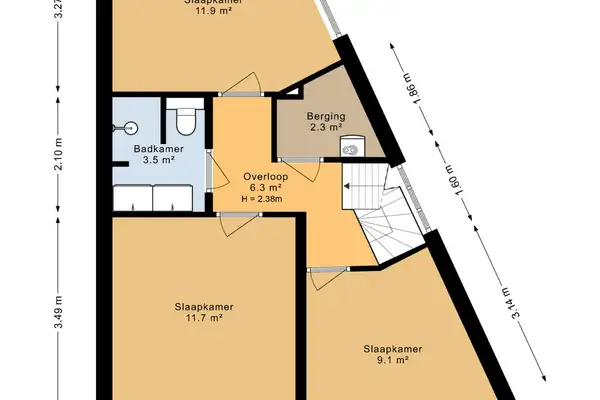 Foto #44 Huurwoning Noorderbinnensingel Groningen