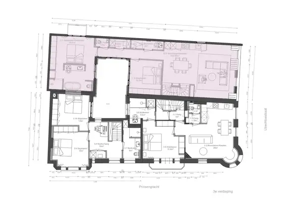 Foto #29 Appartement Prinsengracht Amsterdam