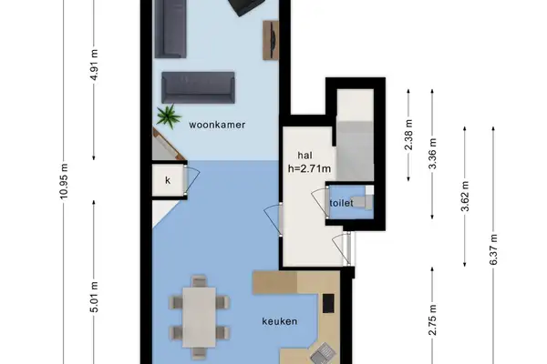 Foto #7 Appartement Paulus Potterlaan Rijswijk